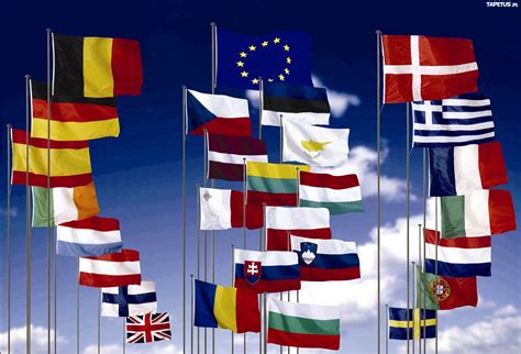 flagi panstw unia europejska