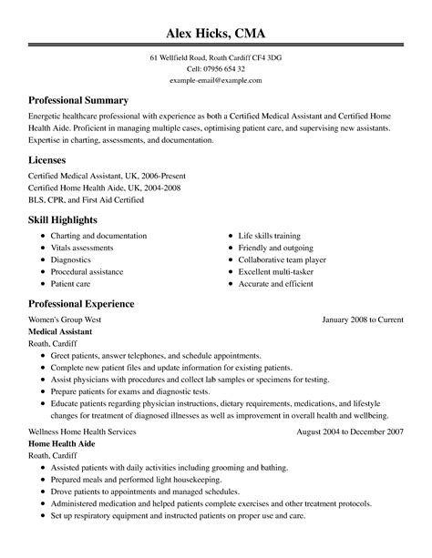 healthcare resume template  microsoft word livecareer