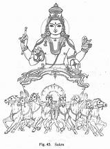 Hindu Shiva Hinduism Pichwai Ganesha Deities Redfern Debbie sketch template