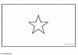 Somalia Flag Coloring Flagg Fargelegge Fra Pages Bilder Printable Bilde Lagret Infobilder sketch template