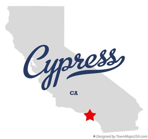map  cypress ca california