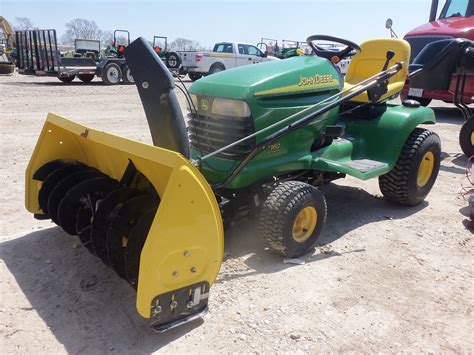 john deere lt automatic  snowblower john deere equipment pinterest john deere equipment