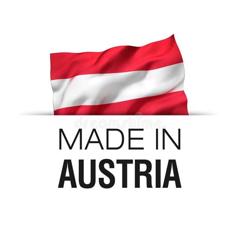 austria label stock illustration illustration  commercial