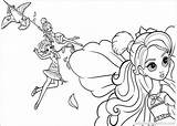 Coloring Pages Thumbelina Barbie Sleepover Lalaloopsy Printable Info Library Popular Dragon Ball Book Gif Coloringhome Graphic sketch template