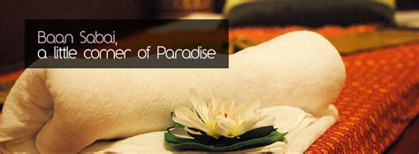 thai massage aroma therapy baan sabai massage center bangkok baan sabai soi 22