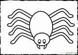 Spider Coloring Pages Cartoon Kids Drawing Basic Easy Simple Color Anansi Print Drawings Drawn Step Getdrawings Cute Getcolorings Cliparts Printable sketch template