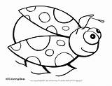 Ladybug Coloring Pages Ladybird Cute Colouring Girl Bug Color Drawing Printable Kids Cartoon Getcolorings Getdrawings Lady Print Colorings Fresh sketch template