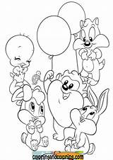 Looney Tunes Baby Coloring Pages Characters Printable Taz Color Clipart Vector Draw Kids Print Library Colorare Da Bugs Getcolorings Bing sketch template