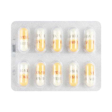 venlor xr 150mg capsule 10 s buy medicines online at best price from