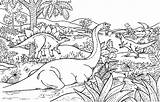 Dinosaur Coloring Dinosauri Jungle Colorare Dinosaurs Bestappsforkids Tutti Disegni Tipi Stegosaurus sketch template
