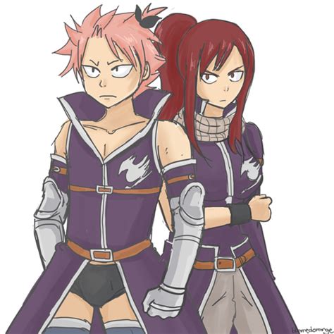 Fairy Tail Obsessed Can You Draw Natsu X Erza In Their
