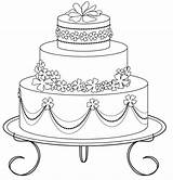 Ausmalen Hochzeitstorte Hochzeit Pintar Coloringfolder Kuchen Pdf Zeichnungen Tiered sketch template