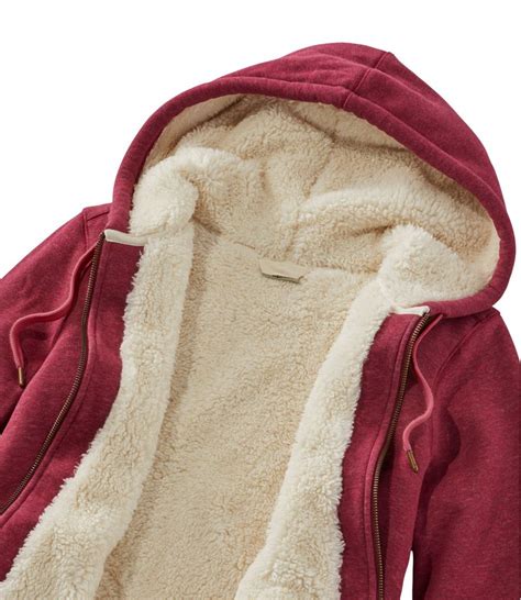 womens sherpa lined hoodie