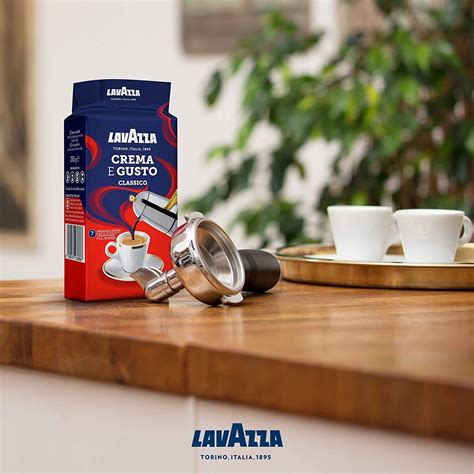 lavazza crema e gusto ground coffee powder 250g the lavazza crema e