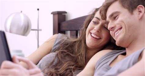 attractive couple hugging in the morning at home in the bathroom stock footage video 7283860