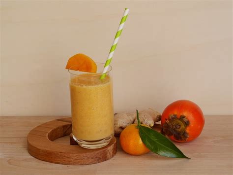 sharonfrucht smoothie mit mandarine und banane von arsvivendi chefkoch