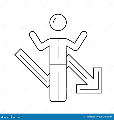 businessman  business problem  icon stock vector