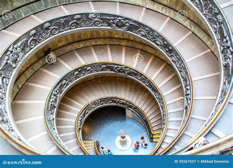 double helix spiral staircase editorial photography image  europe museum