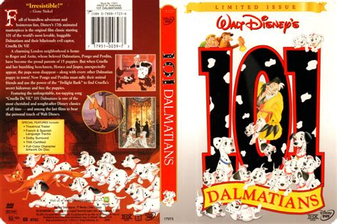 dalmatians   dvd cover label dvdcovercom