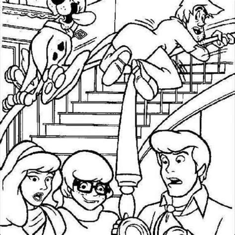 halloween scooby doo coloring pages  printable coloring pages