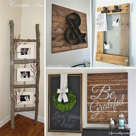 rustic diy home decor projects refresh restyle