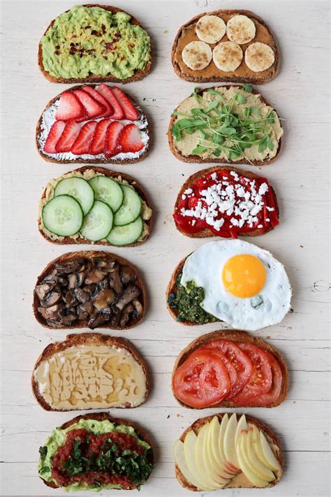12 Healthy Toast Toppings Stephanie Kay Nutrition