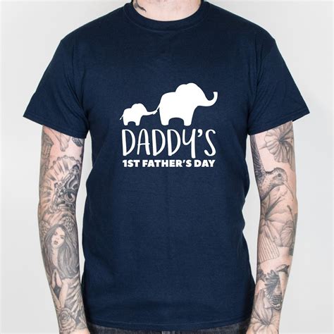 Daddy’s 1st Father’s Day T Shirt Able Labels