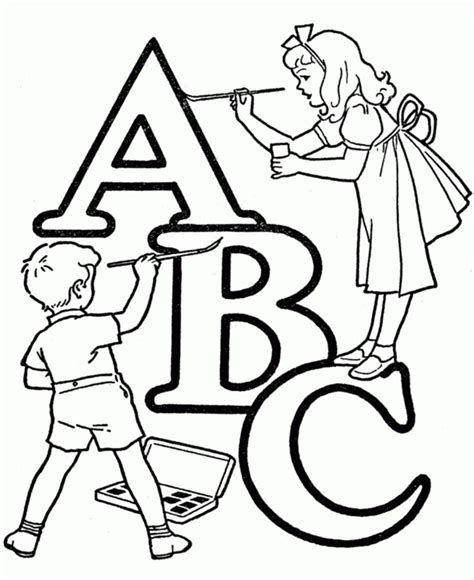 printable abc coloring pages  kids abc coloring pages abc