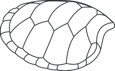 turtle shell outline clip art  clkercom vector clip art