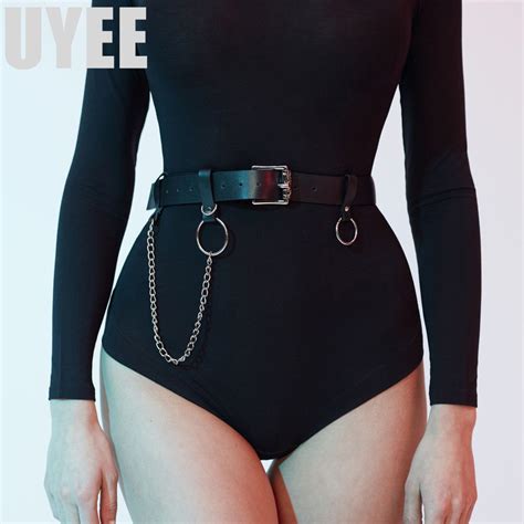 uyee wholesale promotion vitorian gothic belts femdome leather garters