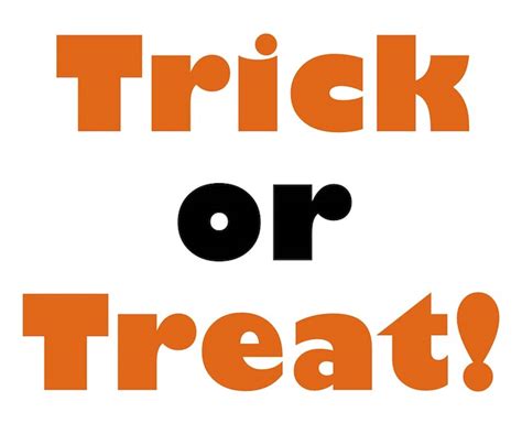 trick  treat pic clipart