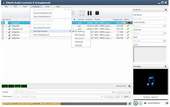 Xilisoft Audio Converter screenshot #0