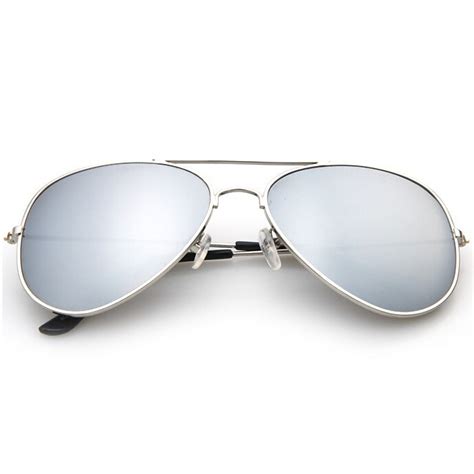 2 Pack Mens Mirrored Aviator Sunglasses Only 5 99