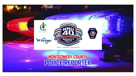 Conroe Police Announce National Night Out Montgomery County Police