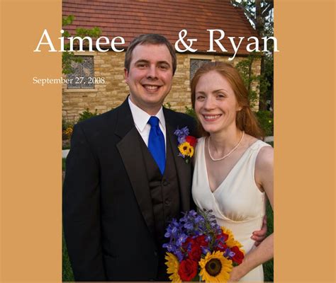 Aimee And Ryan By September 27 2008 Blurb Books