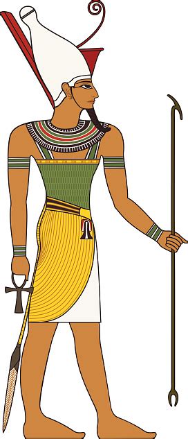 Pharaoh Egyptian Ancient Symbol Stock Illustration