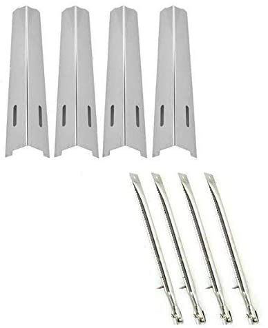 bbq grillware  lifeathome replacement kit includes  stainless burners   stainless heat