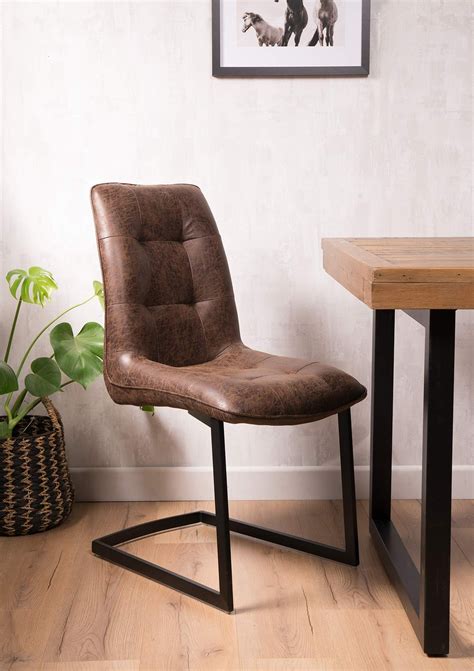 Leather Cantilever Dining Chairs Uk Img Bachue
