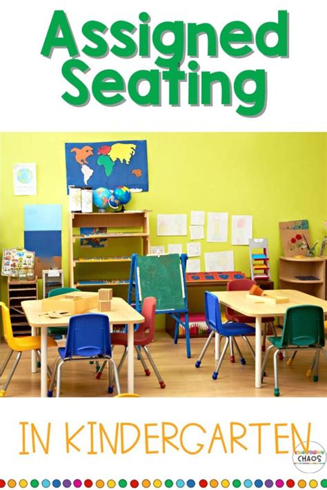 kindergarten  assigned seating