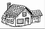 Coloring House Pages School Houses Outline Kids Clip Schoolhouse Clipart Line Colouring Drawing Simple Printable Color Print Cliparts Activities Clipartbest sketch template