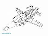 Lego Coloring Jet Pages Airplane Colouring Printable Print 3d Getcolorings Colour Jets Unbelievable sketch template