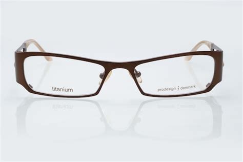 prodesign denmark vintage eyeglasses pure titanium r… gem