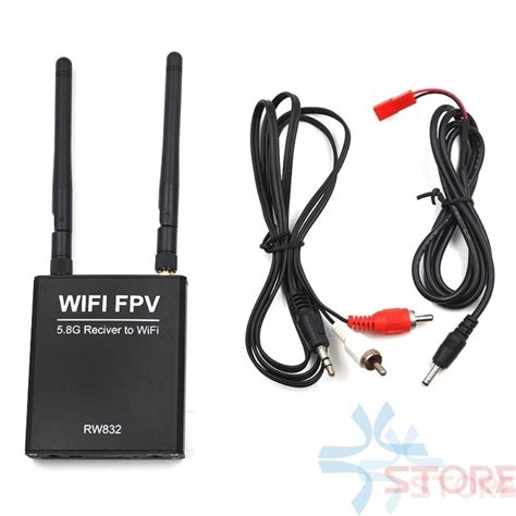 fpv wifi receiver screen display module  av signal transfer  wifi transmission  ios