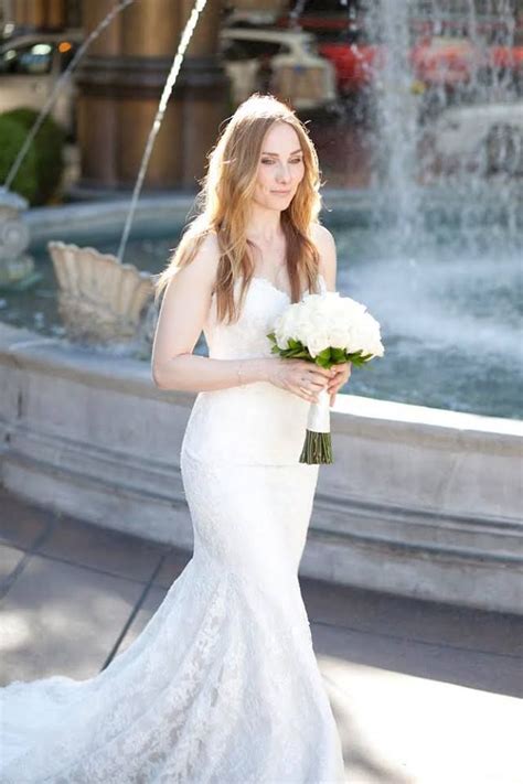 one of our beautiful brides rosie marcel at her las vegas wedding last year this holby city