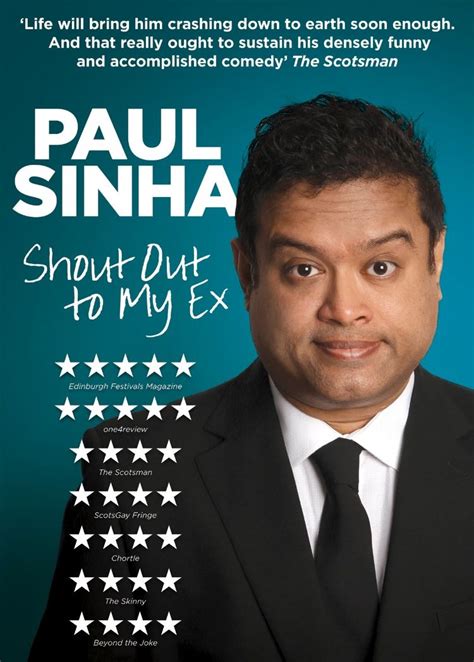Paul Sinha Shout Out To My Ex Edinburgh Festival Chortle Comedy