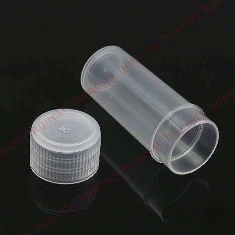 pcs plastic sample bottle ml test tube small bottle vial storage