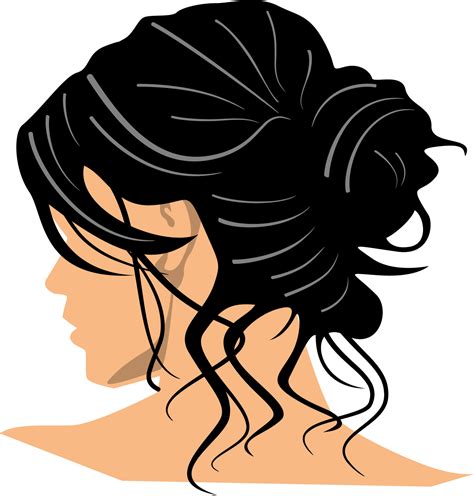 hair girl cliparts   hair girl cliparts png images