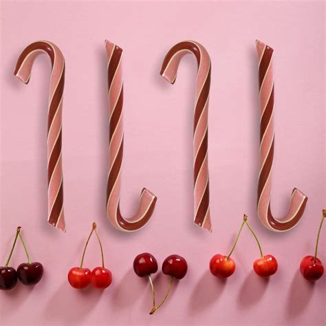 Organic Cherry Candy Canes – Hammonds Candies