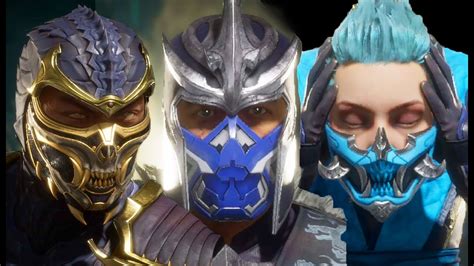Mortal Kombat 11 New Masks Gear Skins Scorpion Sub Zero