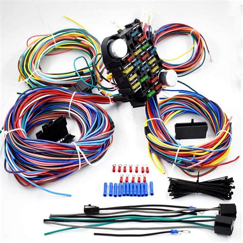 circuit universal  long wires wiring harness fit  chevrolet ford hotrods walmartcom